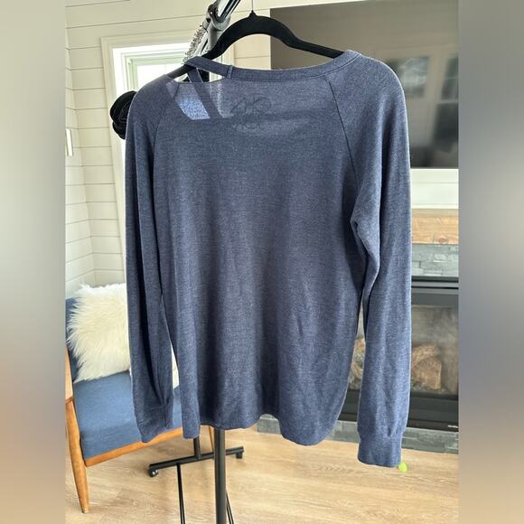 CHASER Be Kind Cozy Tee with Collar Detail - Picture 3 of 8